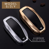 Tesla Alloy Key Fob Case