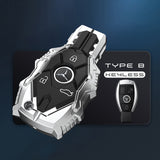 Mercedes Benz AMG Alloy Metal Key Case *Keyless*