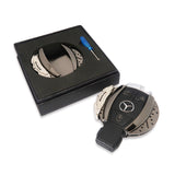 🏎️ AMG Silver/ Black Chrome Brake Caliper Mercedes Key Case *Keyless only*