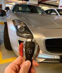 🏎️ AMG Red Brake Caliper Design Mercedes Key Case *Keyless only*